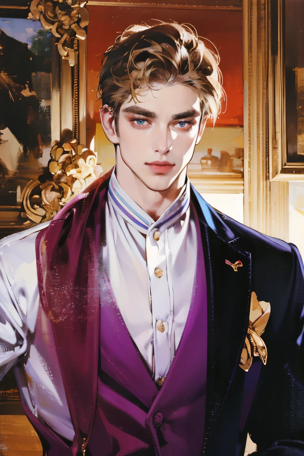 (highres:1.2),handsome man in elegant suit,stylish guy in professional attire,confident man in formal office clothes,chic and sophisticated man in business suit,charming gentleman with impeccable style,fashionable male model in tailored suit,attractive male executive with a commanding presence,smartly dressed man with irresistible charm,exquisitely dressed man in a designer suit,dapper man looking sharp in formal attire, sophisticated businessman exuding confidence,successful entrepreneur in stylish office wear,well-groomed man radiating elegance and power,classy man with a captivating aura of authority,modern gentleman commanding attention in a suit,professional man exuding charisma and charm,gorgeous guy in a tailored suit,oozing confidence and style,confident and polished man in a formal ensemble,suave and debonair man with an air of sophistication,distinguished man showing impeccable taste and class,impossibly handsome man with a killer smile,(portrait:1.2),(realistic:1.37),(bokeh,vivid colors,studio lighting),(sharp focus),(medium:1.1)
