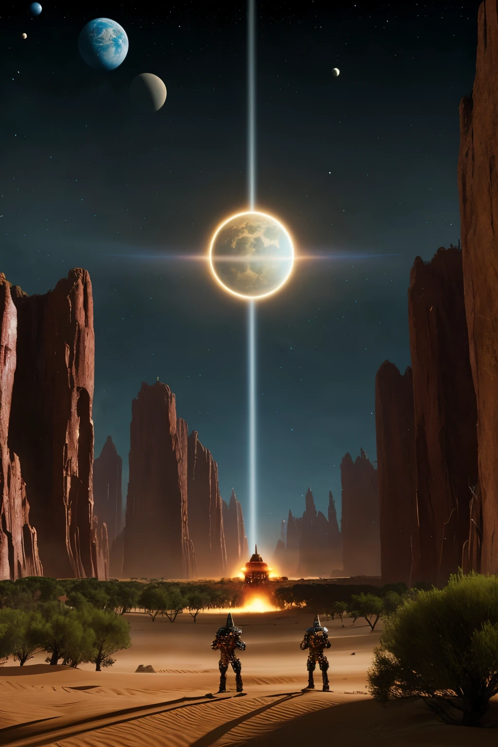 Chapter 3: The Arrival of the Xorans In the midst of this chaos, a new threat emerged. The Xorans, an alien race with advanced technology and a desperate need for resources, appeared on the margins of human space. Their probes had detected the abundant resources of Helios IV and other colonized planets.