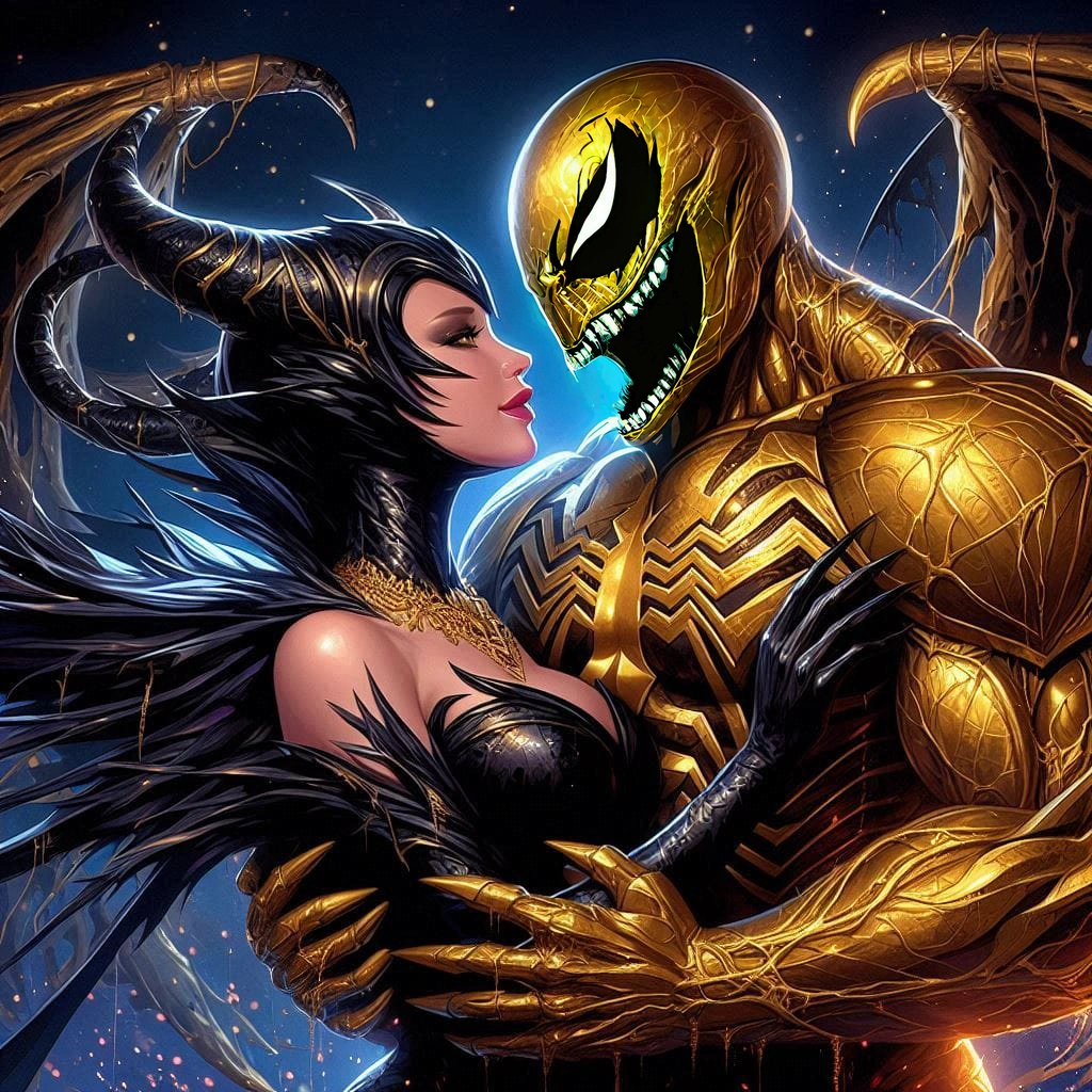 Venom anti-hero face
