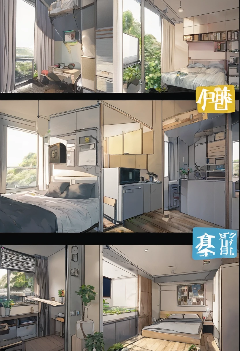 Age 27、OL、An apartment room、Waking up
