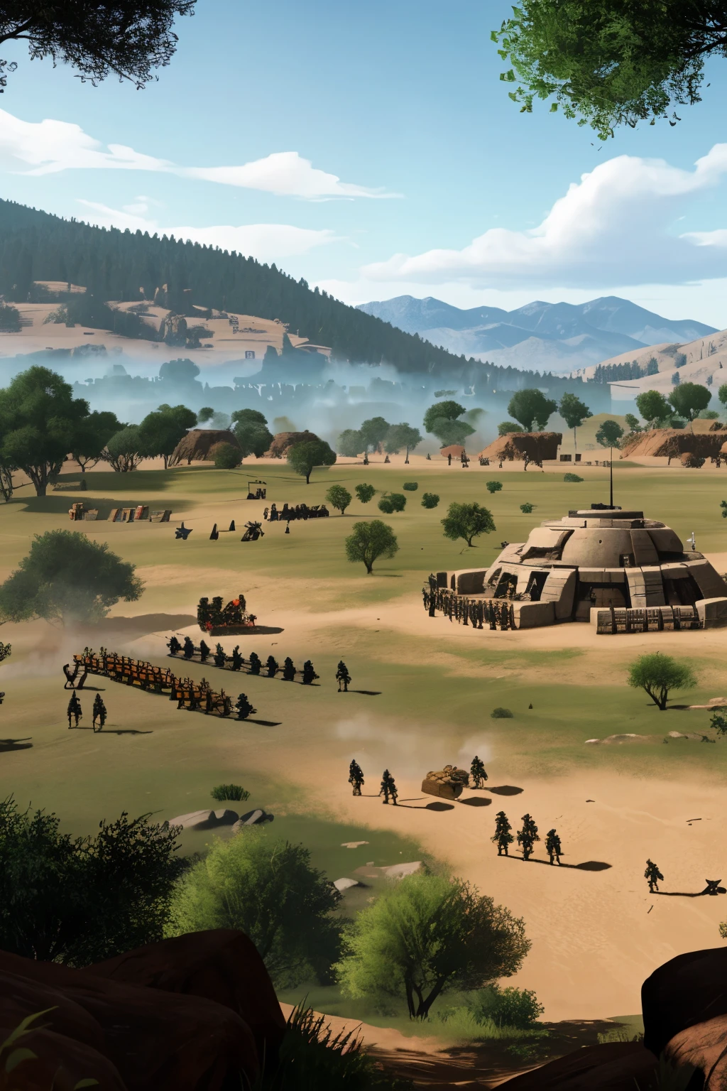 Chapter 4: A New Conflict The combined forces of humans and settlers began to coordinate their efforts, using the tactical knowledge of the colonists and the military resources of the Alliance. Together, developed new strategies and technologies, learning from each confrontation with the Xorans.