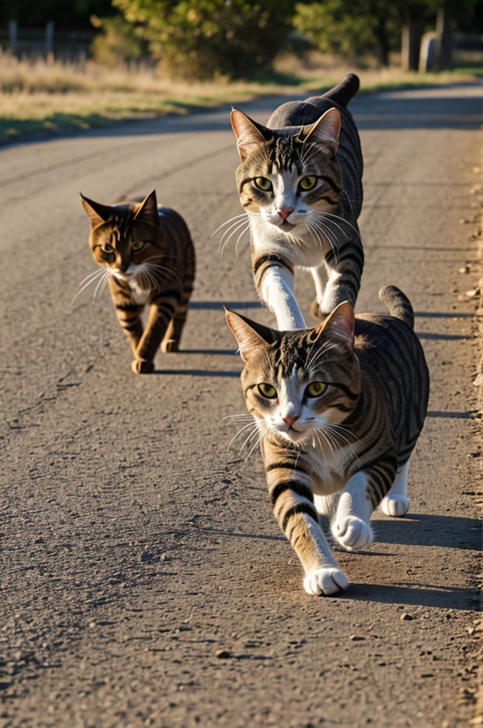 running cat