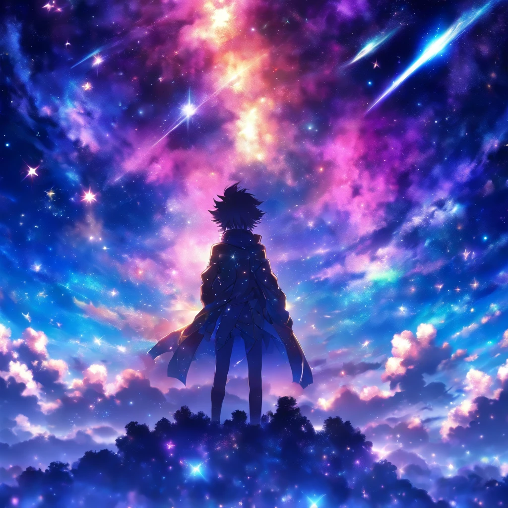 Starry sky space