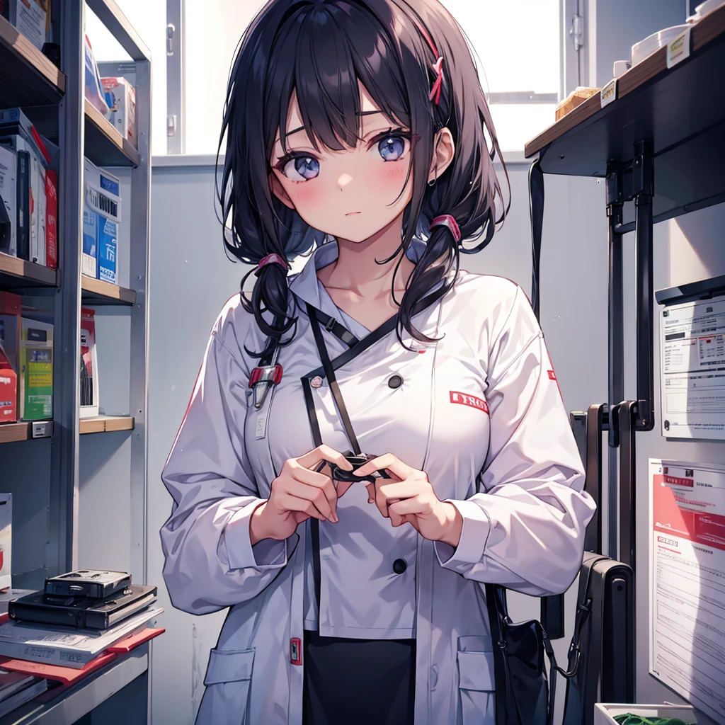 nursing aid1 girl, solo, 