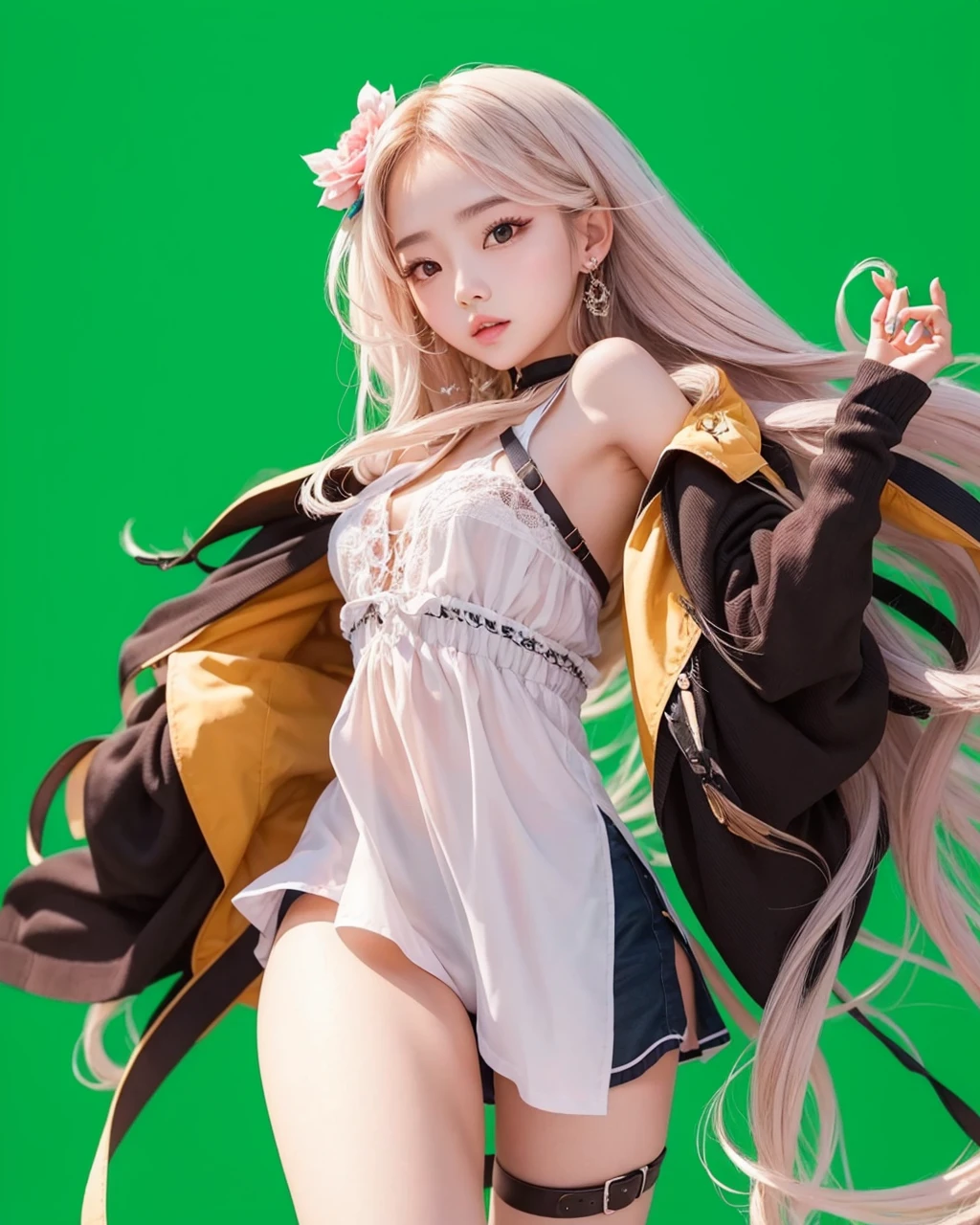 realistis girls.beutiful girls, korean girls, detail hair, real pose, hd qualty
