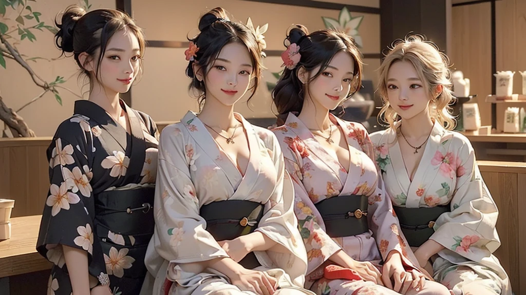 (((((((((Emphasize cleavage))))))))) 
(((((((((Three Women))))))))) 
((((((kitten))))))
(((((((((((Woman in floral yukata))))))))))


((((((White skin))))))
((((((Heavy makeup))))))
((((((Beautiful Face))))))
(((((((((Full body photo)))))))))
 (((((((お洒落でcuteInside the Starbucks store))))))) 
8k、RAW Photos、Highest quality、Super detailed、Super Resolution、Ultra HD、8k wallpaper、Amazing details 

(((((((((((Inside the Starbucks store)))))))))))、
 ((((((Sit down and eat cake、Drink Starbucks coffee、smile))))))、((Heart Necklace)) 

Modern and sleek design：Interior design using natural materials、Many of the designs are warm and made using wood and metal.。 Large windows：自然光をたっぷり取り入れるためのLarge windowsがあり、Providing a bright and open space。 Green Interior：Potted plants are effectively placed、It creates a relaxing atmosphere。 artwork：Works by local artists、Starbucks-related art on display。 Cozy seating：Cushioned chairs and sofas、Bar sheet etc.、A variety of seating options available。 Open kitchen area：Being able to see how drinks and food are made、We provide peace of mind and transparency。 Unique lighting：Antique lamps and chandelierodern lighting fixtures are used。 Comfortable background music：Relaxing music is playing、A comfortable space is provided。 Wide々Table space：一人でもグループでも使いやすいWide々There is a table with。 Community Table：There is a large table where you can socialize with other customers.。 Seasonal decorations：The decorations are themed according to the season.。 Design with a local feel：The design incorporates the local culture and characteristics.。 Fragrance production：コーヒーの香りが店内にWideがり、A space that satisfies the five senses has been created.。 Conversation with a barista：フレンドリーなConversation with a baristaが楽しめるカウンターエリアがあります。 



8k、RAW Photos、Highest quality、masterpiece:1.2、Super detailed、Super Resolution、Ultra HD、8k wallpaper、Amazing details、Photorealistic:1.4、Having fun by the water、Full Body Shot、Full body photo、High-resolution RAW color photos、Professional photos、A scene full of emotion、Very detailed and beautiful、Ultra HD、8k wallpaper、Amazing details、Huge file sizes、Highly detailed beautiful girls、Highly detailed face Highly detailed eyes、Extremely realistic skin、 Highly detailed fingers, Highly detailed nose, Highly detailed mouth, Perfect Anatomy, Highly detailed background, Highly detailed clothing, Teen, cute女の子, Famous Japanese Idols, cute, Realistic body, Slender, White skin, Glowing Skin, Slim body, Realistic Face, Delicate eyes, double eyelid,(Small hands)






