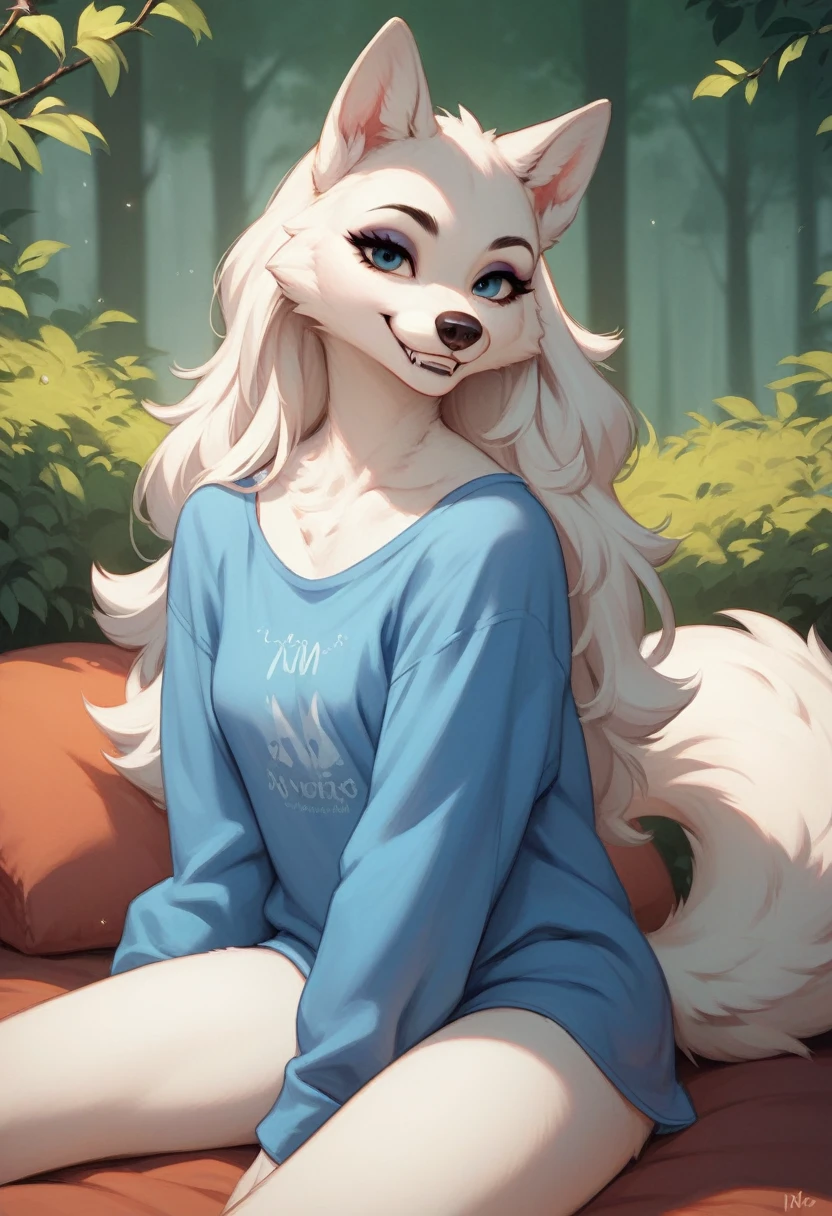 posing, female, 30 years, Cute, Eyeliner, long hair, Li p biting smile, blue shirt, eyes in the bedroom, antr o, wolf ears, (White fur:1.5), baggy shirt, wolf, forest background, 8 K, it's empty here, (Best quality, masterpiece), Blue eyes, fabulous, ultra clarity, 4K, excellent quality, high detail, close-вверх, bare che st,, cum on face, sex oral dick oral, The human peni s, Zoophilia, cute sucks dick, sucks gently, caresses with tongue, sperm dripping from mouth, balls dick, balls shaved, big dick, juicy dick, touches eggs with hands, plays with eggs, tits naked, nipples, blowjob s Dick, sex blowjobs Dick, sucks human dick, секс минет, берёт в рот, открыла рот, кончает в рот, сиськи