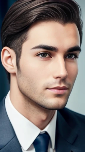 Make a 28-year-old Adelson man focus on the face