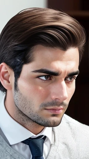 Make a 28-year-old Yaudim man focus on the face