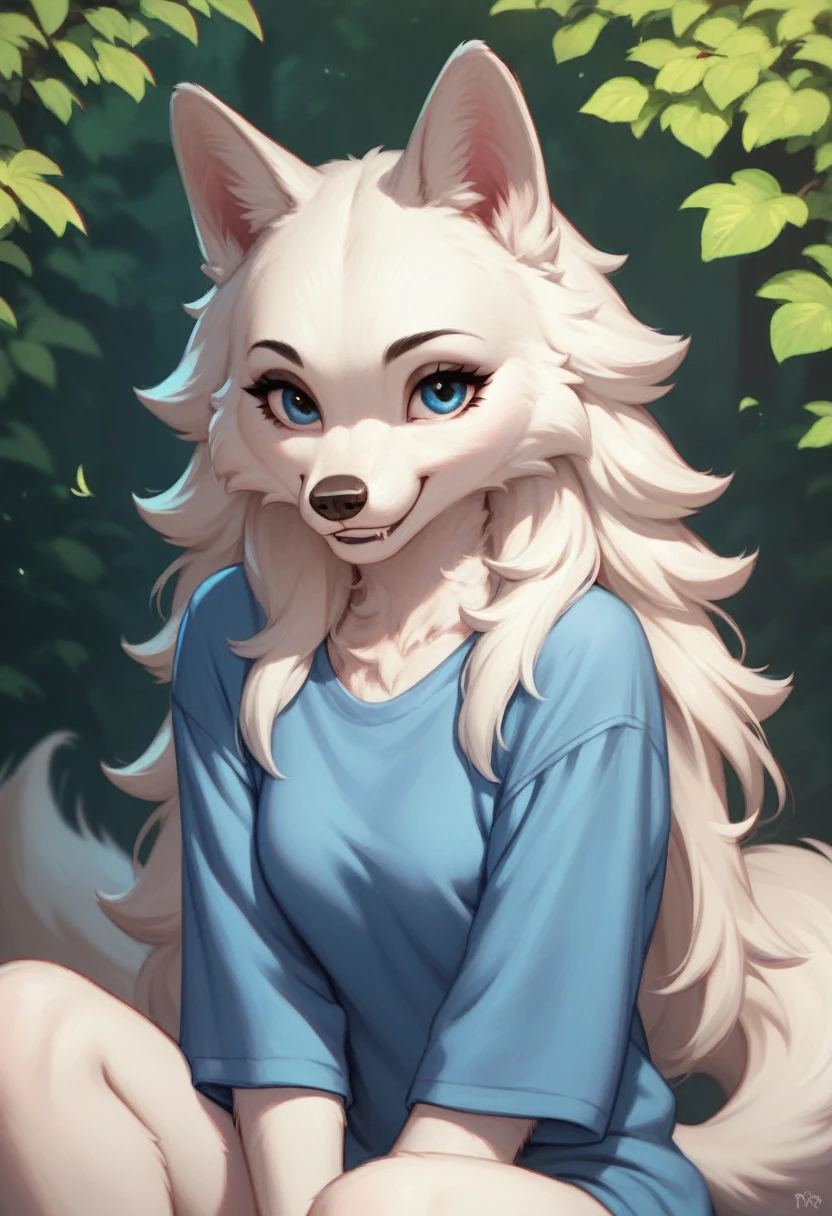 posing, female, 30 years, Cute, Eyeliner, long hair, Li p biting smile, blue shirt, eyes in the bedroom, antr o, wolf ears, (White fur:1.5), baggy shirt, wolf, forest background, 8 K, it's empty here, (Best quality, masterpiece), Blue eyes, fabulous, ultra clarity, 4K, excellent quality, high detail, close-вверх, bare che st,, cum on face, sex oral dick oral, The human peni s, Zoophilia, cute sucks dick, sucks gently, caresses with tongue, sperm dripping from mouth, balls dick, balls shaved, big dick, juicy dick, touches eggs with hands, plays with eggs, tits naked, nipples, blowjob s Dick, sex blowjobs Dick, sucks human dick, секс минет, берёт в рот, открыла рот, кончает в рот, сиськи