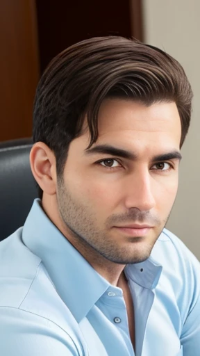Make a 32-year-old Adelson man focus on the face