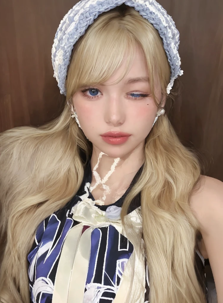 blonde woman