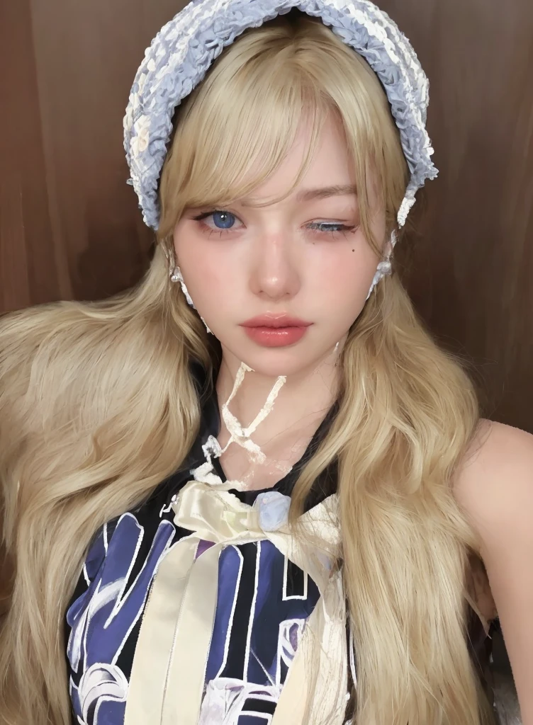 blonde woman
