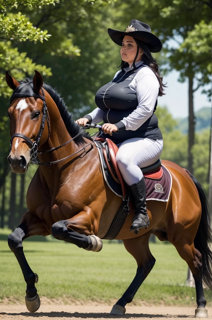 kill a woman so fat that when she went riding a horse she crushed him