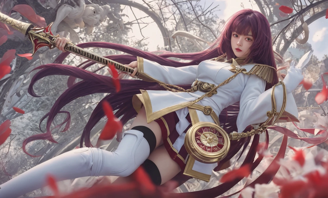 Scatach Fate outfit Military