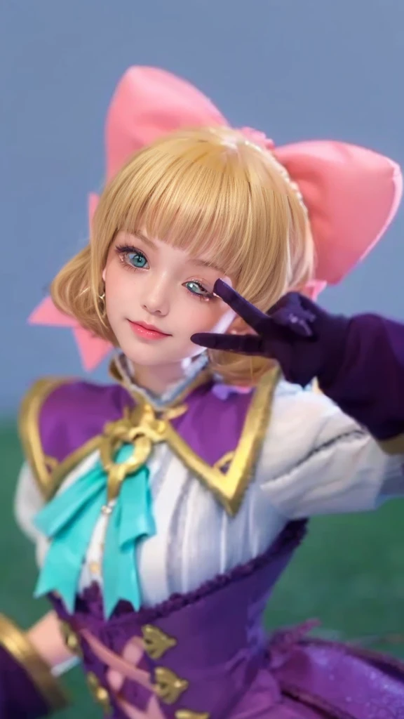 1 girl, solo, cute, looking at viewer, beautiful body, blush, (silver blonde short wavy hair), (small breast), (green eyes), very life-like eyes, stylish casual outfit, beautiful environment, highly detailed, masterpiece, best quality, highest quality, high resolution, (masterpiece:1.2), realistic lighting, incredible lighting