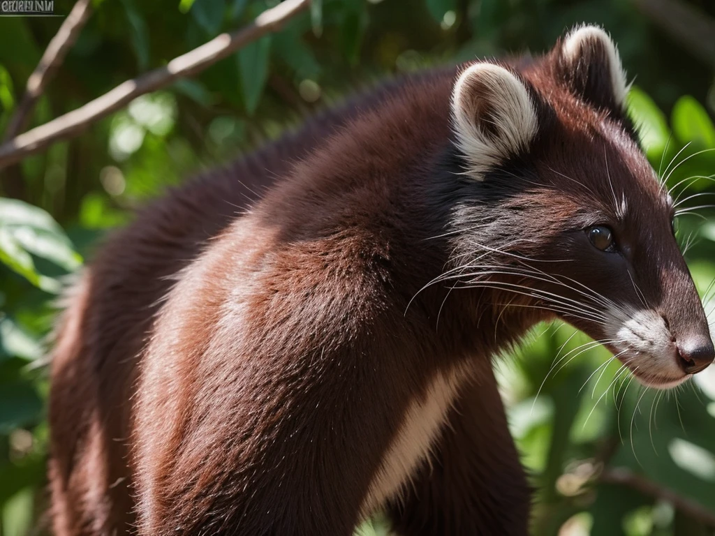 Beastman rmine slim Carnivora Mustelidae cool male Overall view Handsome