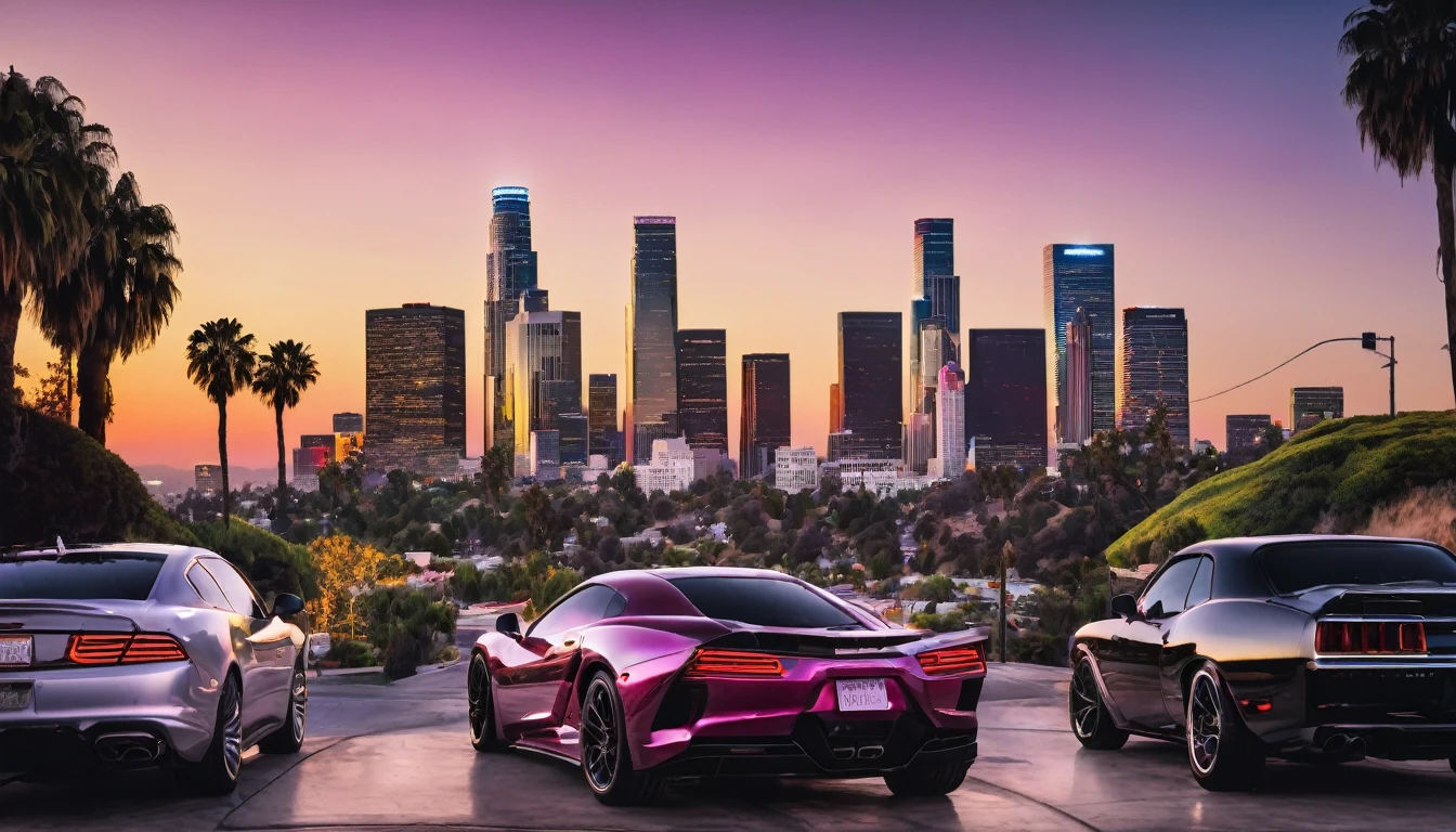 glamorous glossy Los Angeles