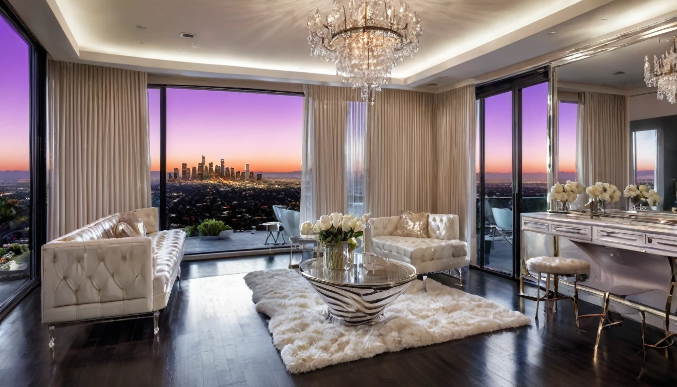 glamorous glossy Los Angeles