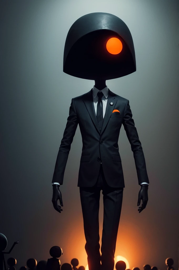 Orange enderman
