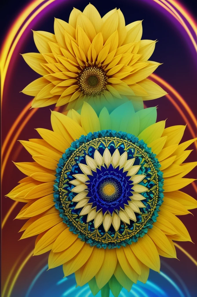 In a highly detailed 8K RAW photo of unparalleled quality, generate image of a human figure, showing the 7 chakras and their colors. Emphasize a futuristic atmosphere, conveying peace, love and healing,  against a backdrop of a vibrant golden lotus field, each flower symbolizing purity and enlightenment. This is an ultra-realistic masterpiece, with its deep atmosphere of peace, invites deep reflection and spiritual connection.