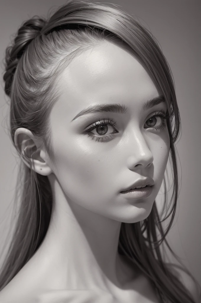 woman drawing