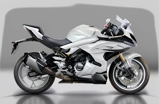 Change the color of only the motorcycle from white to gray