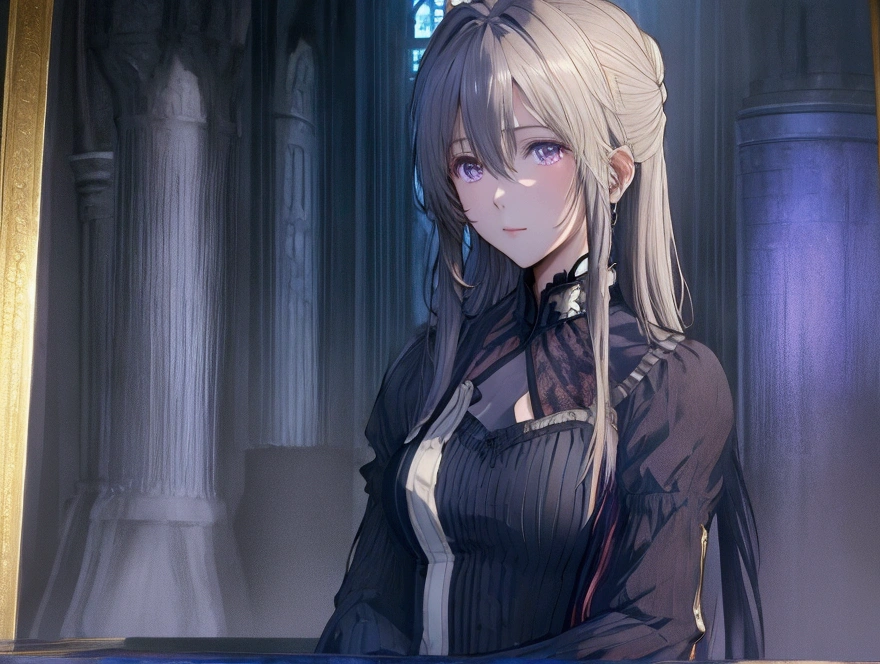 Please draw a full body of a woman.。Similar to Violet Evergarden from the anime、Smooth skin、RAW images、High definition、High resolution、high resolution