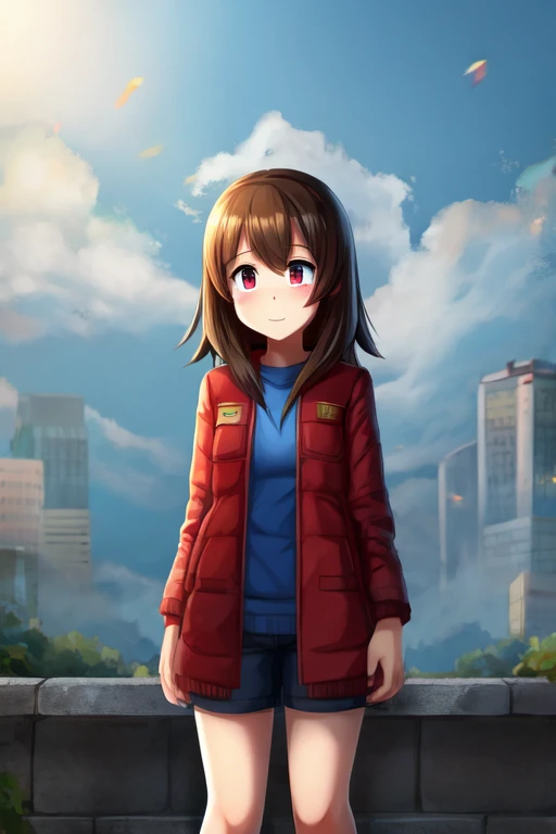 An erased girl