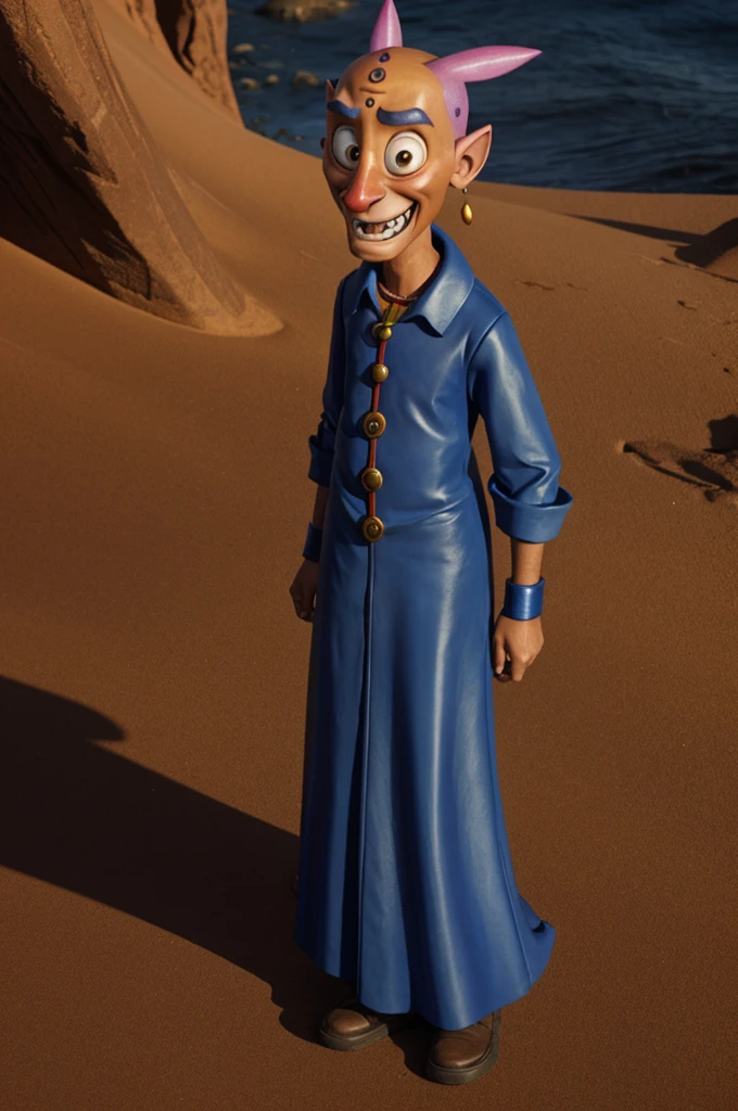 Courage the cowardly dog disguised as avatar apa