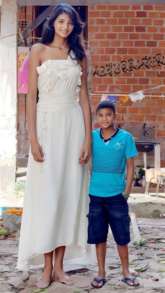 Super tall muslim girl with short husband