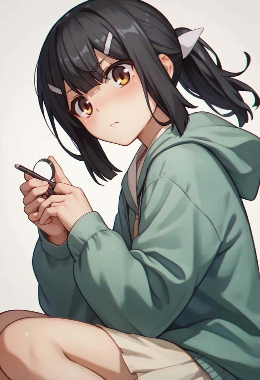 Miyu Edelfelt / プリズマ☆イリヤ,Black Hair,Ponytail,