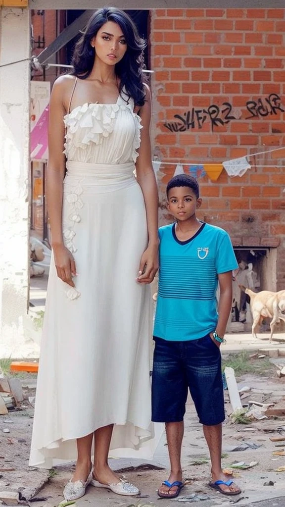 Super tall girl big