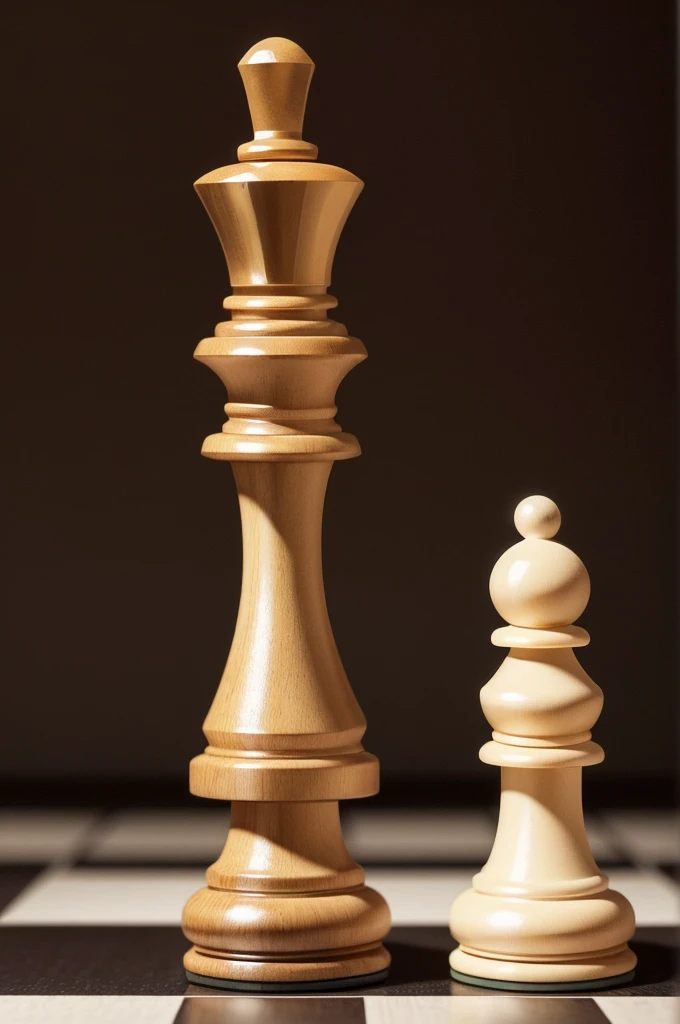 An image of a chess piece with several puzzles behind it