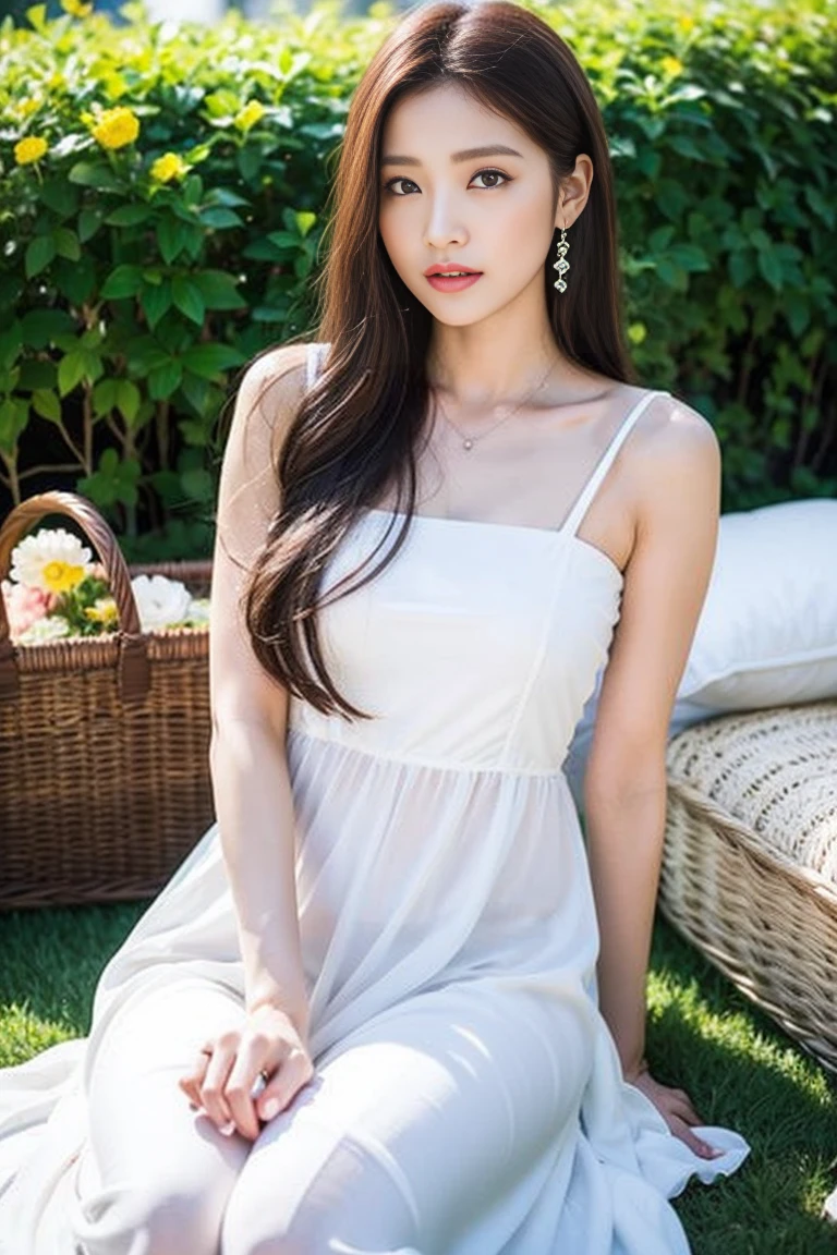 Dark brown hair、Light brown eyes、Day本の女優、 Lady、I am about 40 years old..、(私ntricate details:1.2)、(Which is the top?????:1.4)、 (Ultra-high resolution:1.2)、Ultra-high resolution、(Fine-tune)、(Detailed facial features)、8k resolution、D cup size breasts、Long Hair、garden、贅沢なnull間、relax、、,Full body photo、Head to toe shot、Beautiful feet、Beautiful feet、陽光あふれるリフレッシュなgarden、she, 家garden用品, (plant:0.8), Fashion Hub, Very detailed, Very detailed, Realistic, Hourglass Shaped Body, Obscene pose,、、私 cry a lot、tears、person on the left、relaxした表情、Pose of Weakness、(auraroid photo:1.2)、透明絵画のmasterpiece、8k、32K、Highest quality、(Details of both eyes)、1 girl、elegant、(Long dress Resort、white :1.4)、Hilarious、Looking into the camera、summer、picnicHighest quality,masterpiece,
cloud,One Girl,flower,Outdoor,null,picnic,Grass,food,Day,,wood,blue null,picnic basket,behind,yellow flower,Wide Shot,basket,pink flower,alone,,cloud、 null,Open your mouth,flowerびら,Audience viewing a painting,、Sit on a cloth laid out on the grass、