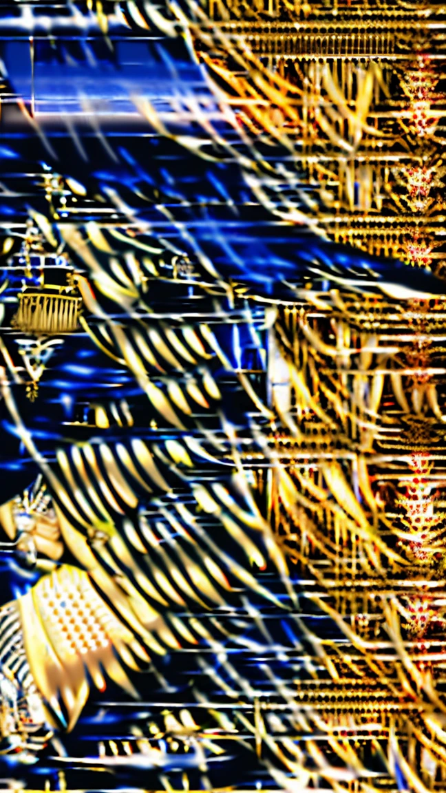 Egyptian crown, artoria pendragon \(fate\), blue robes, golden bracelets, Egyptian accessories, white short skirt, artoria pendragon (fate), saberface, (black hair), ((dark skin)), male, man, blue eyes, solo, standing, full-body shot, Egyptian desert background
