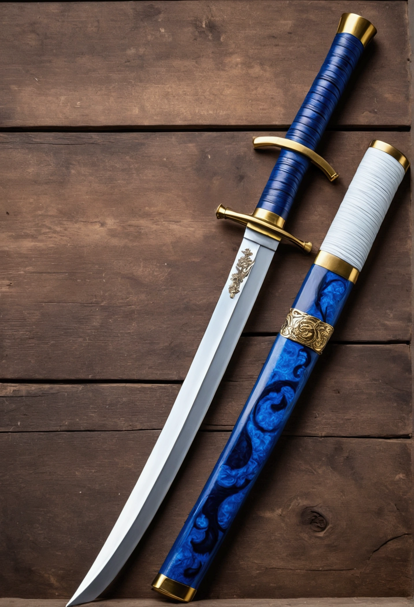 katana ((blue and white color)) ((based in Nicaragua))
