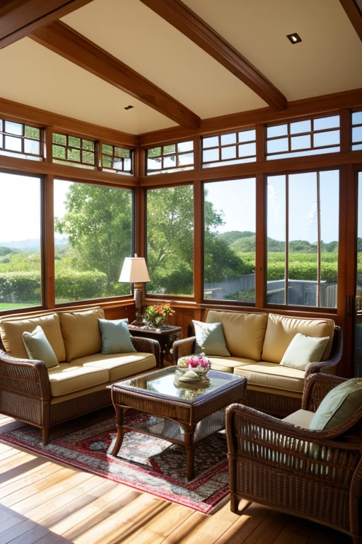 Luxury House、Sunroom