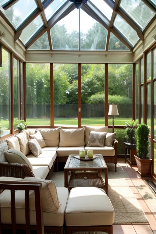 Luxury House、Sunroom
