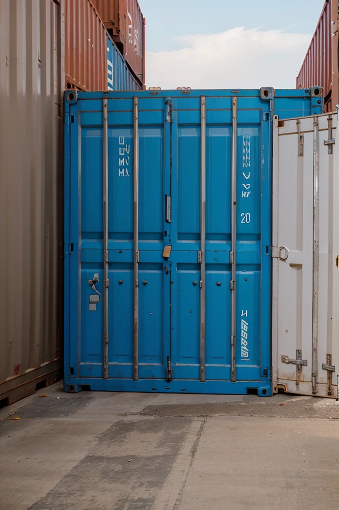 photo of containers on the right side 