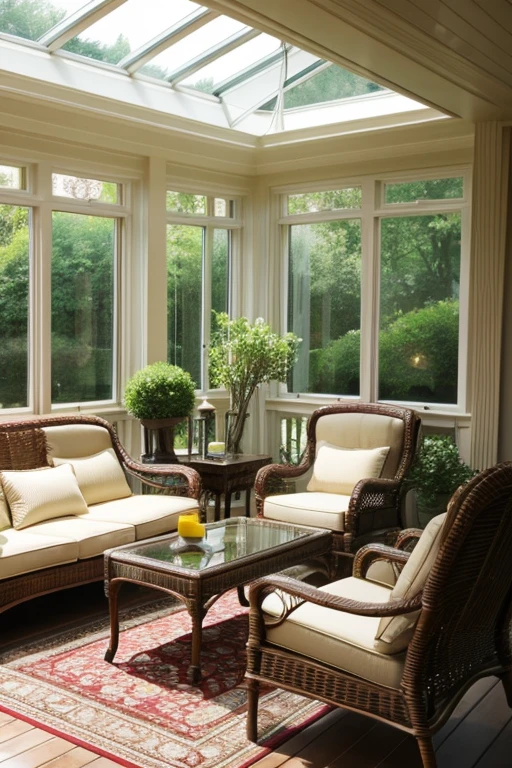 Luxury House、Sunroom