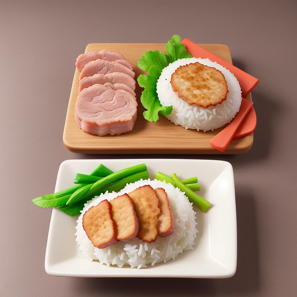 Pork cutlet on rice　
