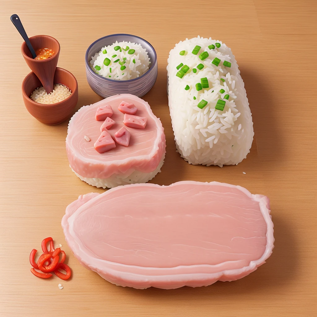 Pork cutlet on rice