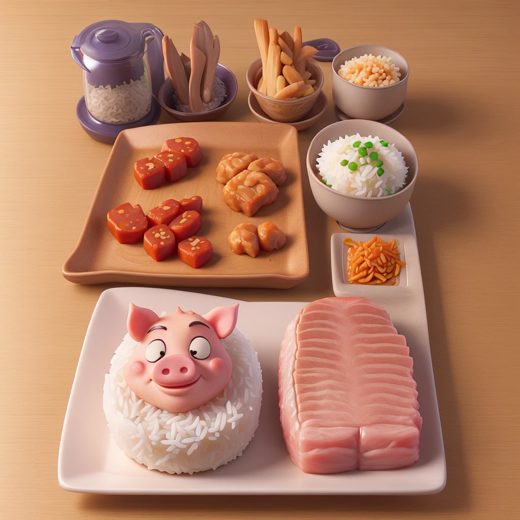 Pork cutlet on rice　
