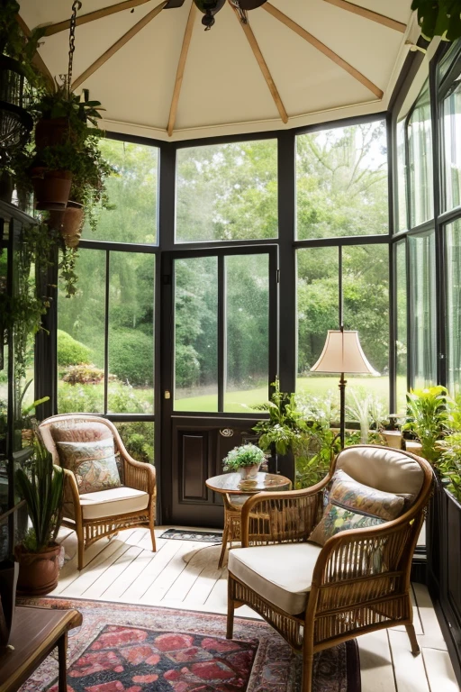 Luxury House、Sunroom