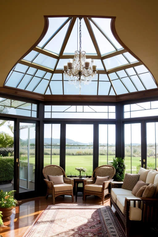 Luxury House、Sunroom