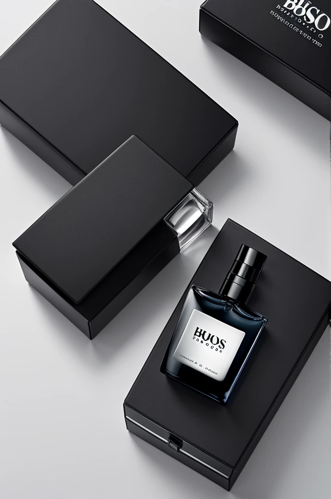 An image of a hugo boss perfume for marketing