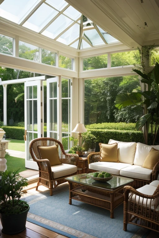 Luxury House、Sunroom