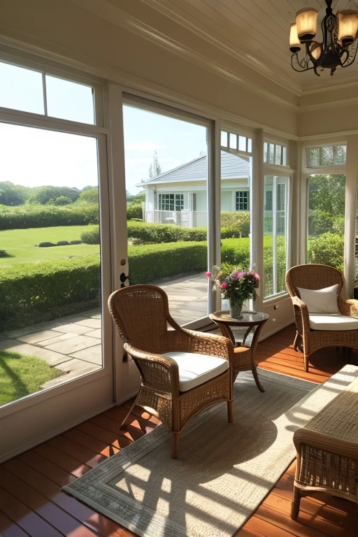 Luxury House、Sunroom