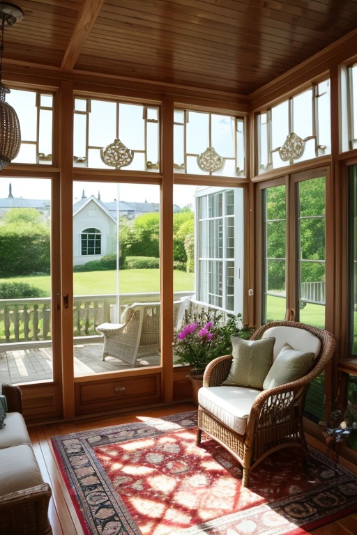 Luxury House、Sunroom